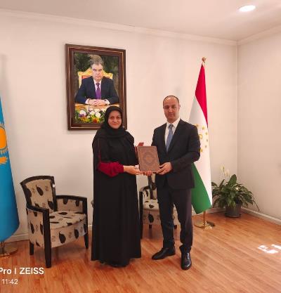دیدار سرکنسول جمهوری اسلامی ایران در آلماتی با سرکنسول جمهوری تاجیکستان