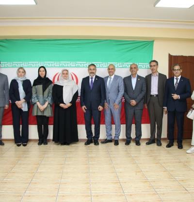 ملاقات هیات تجاری اتاق بازرگانی تهران با سرکنسول جمهوری اسلامی ایران در آلماتی
